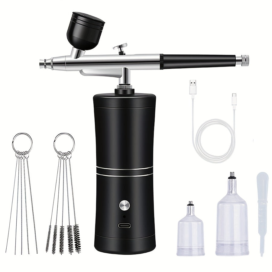 Kit aérographe électrique avec compresseur